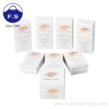 Eyelash Packaging box Paper Cosmetic Box With Logo